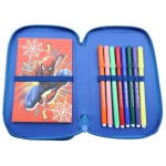 Giotto School Case Double Full of Spiderman - 008508705 5205698800849