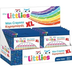 Diakakis imports Κηρομπογιές Χοντρές 12τεμ The Littlies 000646790 5205698490965