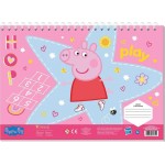 Diakakis imports Drawing block 23x33cm 40 sheets autoc-stencil- 2p x 2p peppa pig 000482853 5205698817601