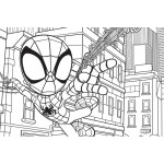 Diakakis imports Drawing block 23x33cm 40 sheets self-stencil- 2 pages x 2 sheets. spidey 000508769 5205698817397