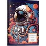 Diakakis imports Stapled Notebook A4 Must Team Football - Astronaut 40 Sheets 2 Designs 000587403 5205698815836