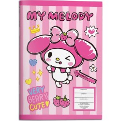 Diakakis imports notebook Pin 17x25cm my melody 40f 2sf 000490297 5205698816581