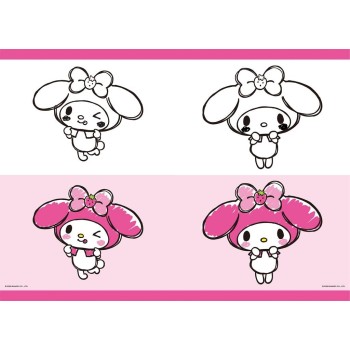 Diakakis imports notebook Pin 17x25cm my melody 40f 2sf 000490297 5205698816581