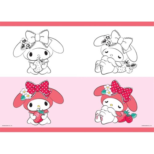 Diakakis imports notebook Pin 17x25cm my melody 40f 2sf 000490297 5205698816581