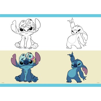 Diakakis imports notebook Pin 17x25cm lilo and stitch 40f 2sf 000565851 5205698816314