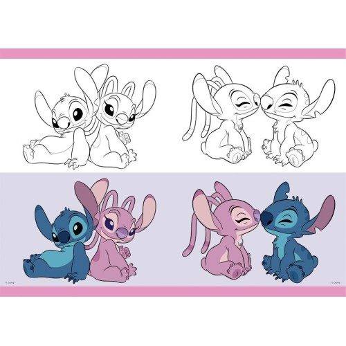 Diakakis imports τετραδιο Καρφιτσα 17χ25εκ lilo and stitch 40φ 2σχ 000565851 5205698816314