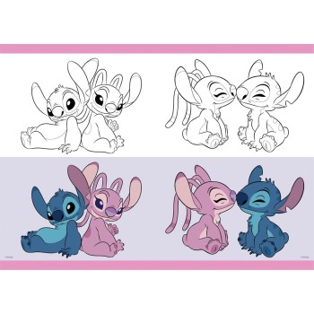 Diakakis imports notebook Pin 17x25cm lilo and stitch 40f 2sf 000565851 5205698816314