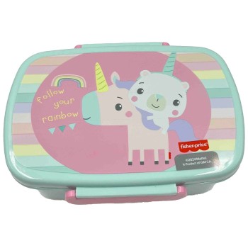 gim Δοχείο φαγητού Unicorn Fisher Price 571-69265 5204549163942