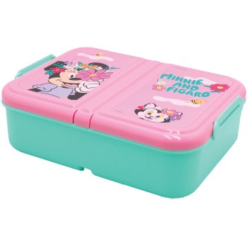gim Minnie 3-compartment Food Container 553-06262 5204549180956