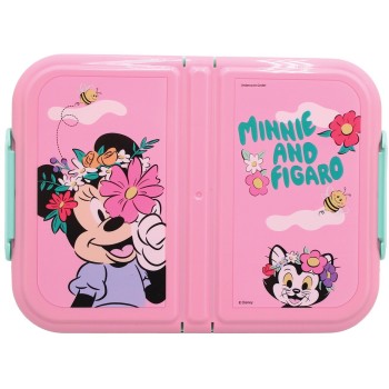 gim Δοχείο φαγητού 3χωρων Minnie 553-06262 5204549180956