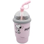 back me up BMU WATER BOTTLE SS WITH STRAW 400Ml PEANUTS 555-84196 5204549181151