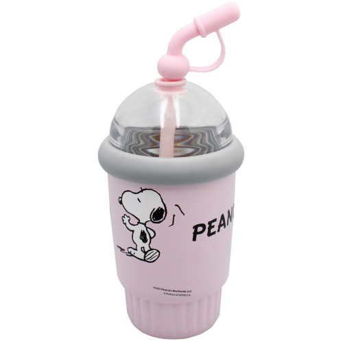 back me up BMU WATER BOTTLE SS WITH STRAW 400Ml PEANUTS 555-84196 5204549181151