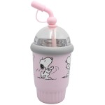 back me up BMU WATER BOTTLE SS WITH STRAW 400Ml PEANUTS 555-84196 5204549181151
