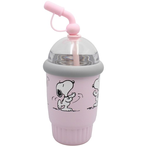 back me up BMU WATER BOTTLE SS WITH STRAW 400Ml PEANUTS 555-84196 5204549181151