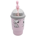 back me up Παγούρι-Θερμός Με Καλαμάκι 400Ml Peanuts 555-84196 5204549181151