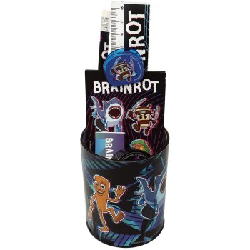 GIM Σετ Δώρου Μολυβοθήκη Toikido Brainrot 343-10884 5204549183803