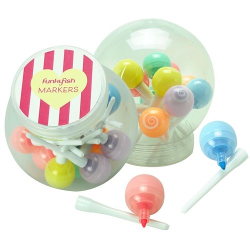 FunkyFish Markers 12Pc 300-30204 5204549177376