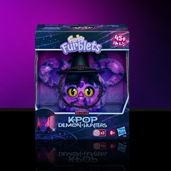Hasbro Kpop Demon Hunters Furby Furblets Saja Boy Demon G4792 5010996443182