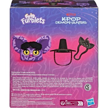 Hasbro Kpop Demon Hunters Furby Furblets Saja Boy Demon G4792 5010996443182