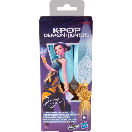 Hasbro Kpop Demon Hunters Nerf Zoeys Spirit Blades G4787 5010996446015