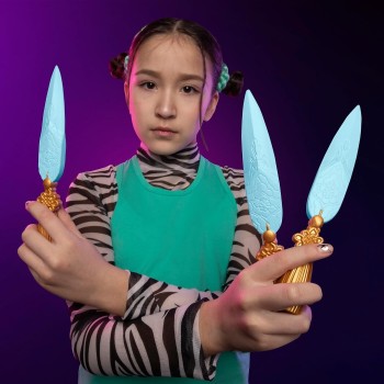 Hasbro Kpop Demon Hunters Nerf Zoeys Spirit Blades G4787 5010996446015
