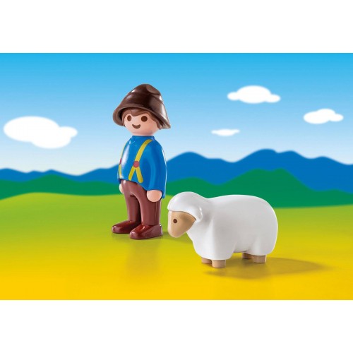 Playmobil 123 Βοσκός Με Προβατάκι 6974 4008789069740