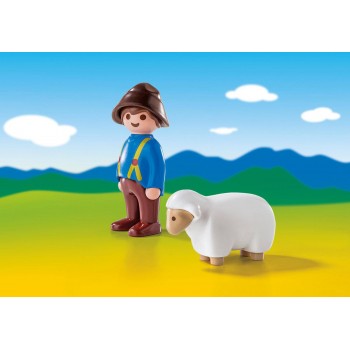 Playmobil 123 Βοσκός Με Προβατάκι 6974 4008789069740