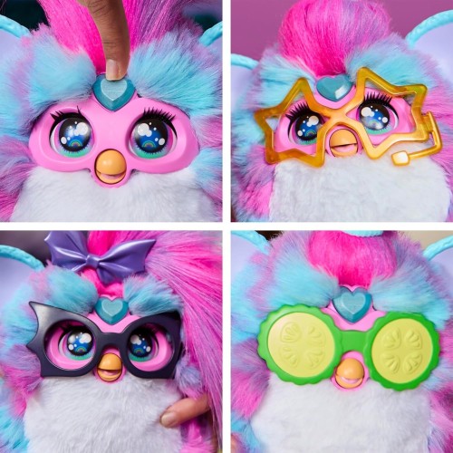Hasbro Furby Vibes Blue Razz Interactive Electronic Plush Toy for Girls and Boys 6 G2383 5010996430670