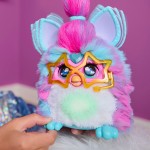 Hasbro Furby Vibes Blue Razz Interactive Electronic Plush Toy for Girls and Boys 6 G2383 5010996430670