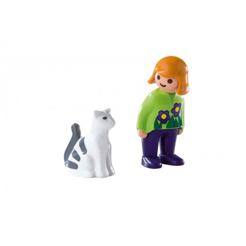 Playmobil Κορίτσι Με Γατούλα 6975 4008789069757