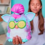 Hasbro Furby Vibes Blue Razz Interactive Electronic Plush Toy for Girls and Boys 6 G2383 5010996430670