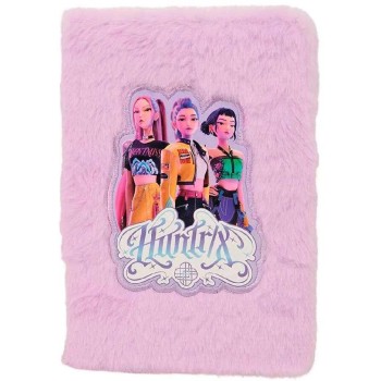 GIM Plush Notebook K-pop Demon Hunters Huntr/x Energy A5 80f. (364-01457) 364-01457 8412688654543