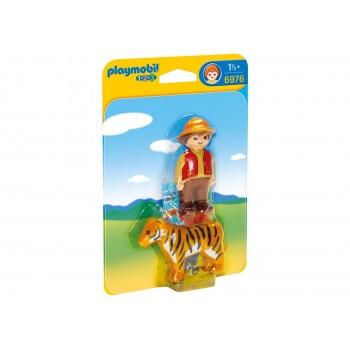 Playmobil 123 Θηροφύλακας Με Τίγρη 6976 4008789069764