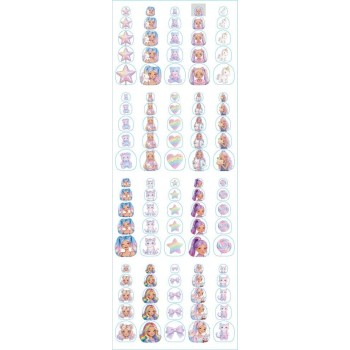 Diakakis imports Nail Stickes Glammy Gloss 000630022 5205698840418