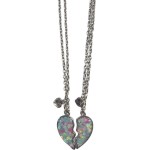 Diakakis imports Necklace Frienship Heart With Magnet Glammy Gloss 000630034 5205698840661