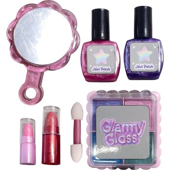 Diakakis imports Make Up Set 10pcs Glammy Gloss 000630004 5205698838873