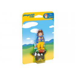 Playmobil 123 Κορίτσι Με Σκυλάκι 6977 4008789069771