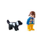 Playmobil 123 Κορίτσι Με Σκυλάκι 6977 4008789069771