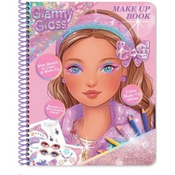 Diakakis imports Fashion Coloring Book 30 Sheets With Stickers 18,5x20cm Glammy Gloss 000630030 5205698840494