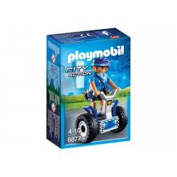 Playmobil Policewoman With Balance Racer 6877 4008789068774