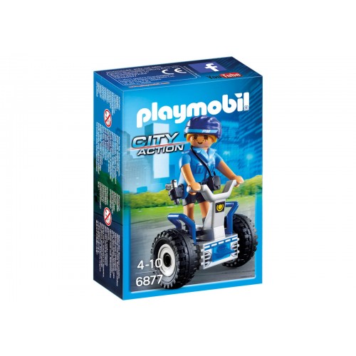 Playmobil Γυναίκα Αστυνομικός Με Balance Racer 6877 4008789068774