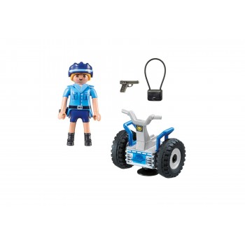 Playmobil Policewoman With Balance Racer 6877 4008789068774