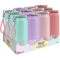Diakakis imports Θερμός Ανοξείδωτο Must Team Παστέλ 500 ml 4 Χρώματα 000587506 5205698822421