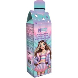 Diakakis imports Θερμός Ανοξείδωτο Must Team  Girl 500 ml με καπάκι 000587484 5205698821943
