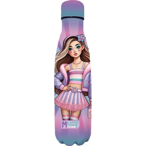 Diakakis imports Vacuum Flask Stainless Steel Must Team Fashion Girl 500 Ml 000587484 5205698821943