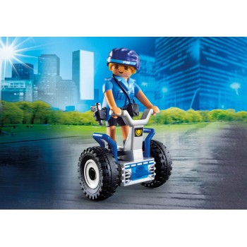 Playmobil Policewoman With Balance Racer 6877 4008789068774