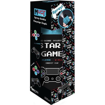 Diakakis imports Water Canteen Pctg Must Team Start Game 600 Ml With Spray 000587491 5205698822100