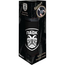Diakakis imports Water Bottle Pctg 600Ml With Spray Paok 000130261 5205698827419