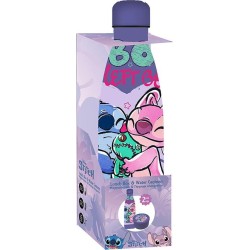 Diakakis imports φαγητοδοχειο pp 130ml and παγουρι ανοξειδωτο 500ml Σετ stitch and angel 000565925 5205698823091