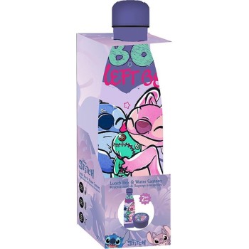 Diakakis imports φαγητοδοχειο pp 130ml and παγουρι ανοξειδωτο 500ml Σετ stitch and angel 000565925 5205698823091